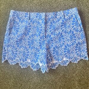 Embroidered shorts